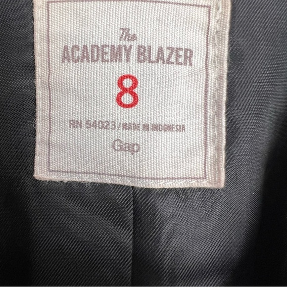 Gap Academy Blazer Classic Black School girl career work business casual - Picture 3 of 6
